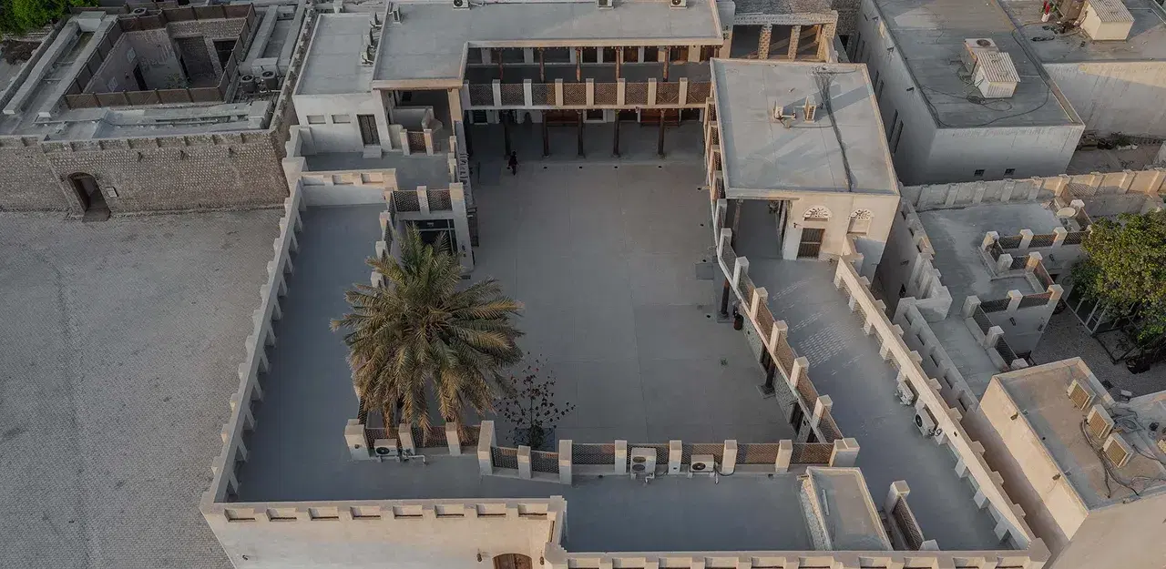 Aerial View of Heart of Sharjah