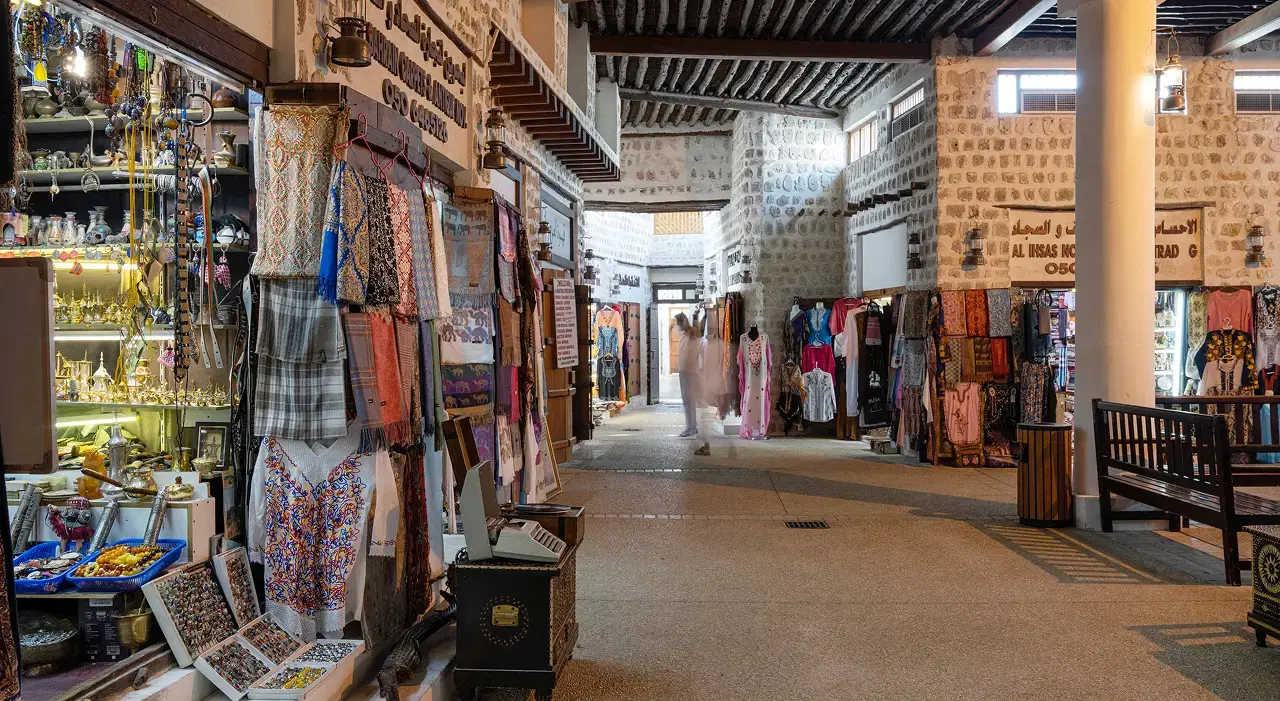 Aerial View of Heart of Sharjah